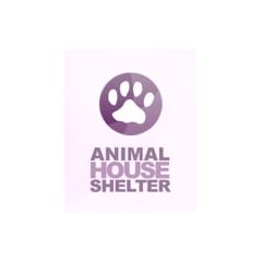Animal house shelter logo
