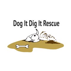 Dog It Dig It Rescue logo