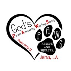 God’s PAWS Rescue and Shelter logo