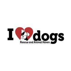I Heart Dogs Rescue and Animal Haven logo