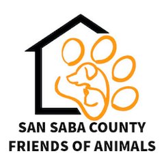 San Saba County Friends of Animals logo